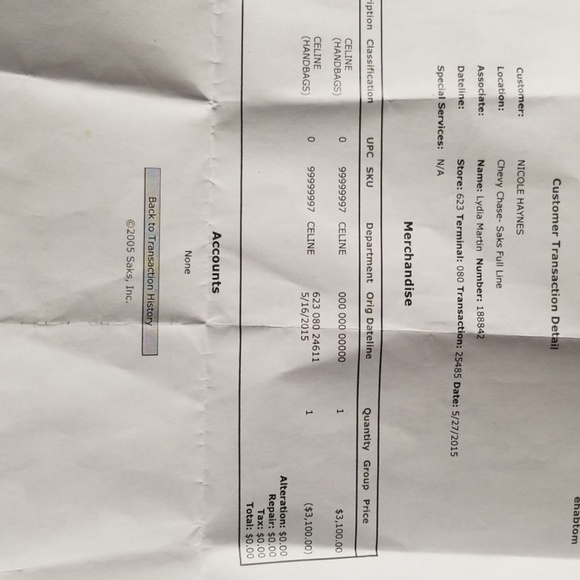 Celine  handbag - Picture 4 of 4